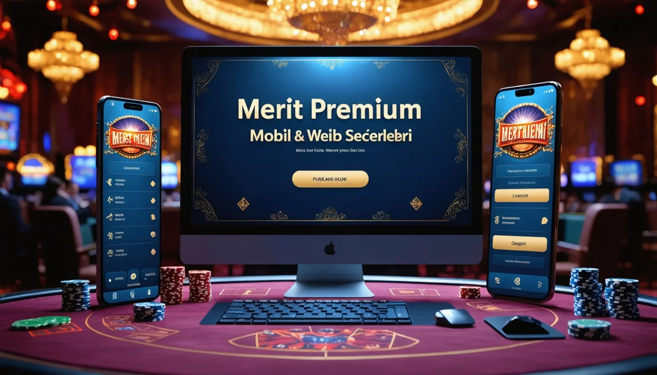 Merit Premium Mobil & Web Giriş Rehberi
